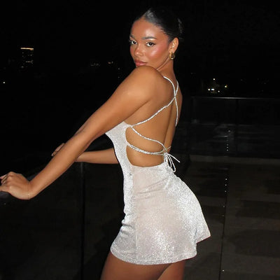 Kai | Sparkly Mini Dress