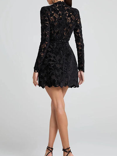 Malani | Floral Lace Dress