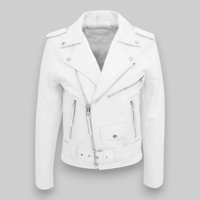 Massimo | Synthetic Leather Biker Jacket