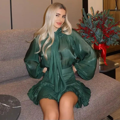 Jill | Graceful Sheer Dress