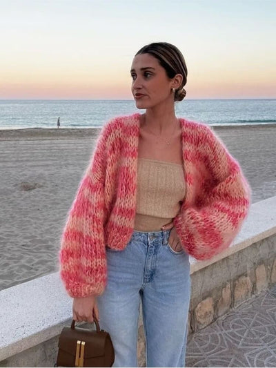 Eleni - Colorful Crochet Sweater
