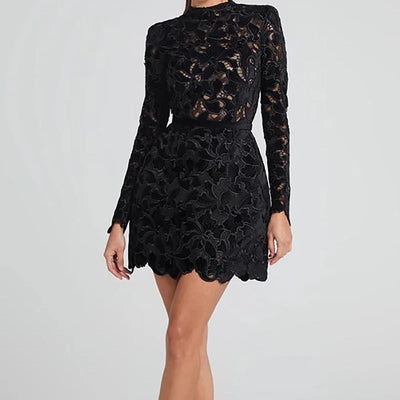 Malani | Floral Lace Dress