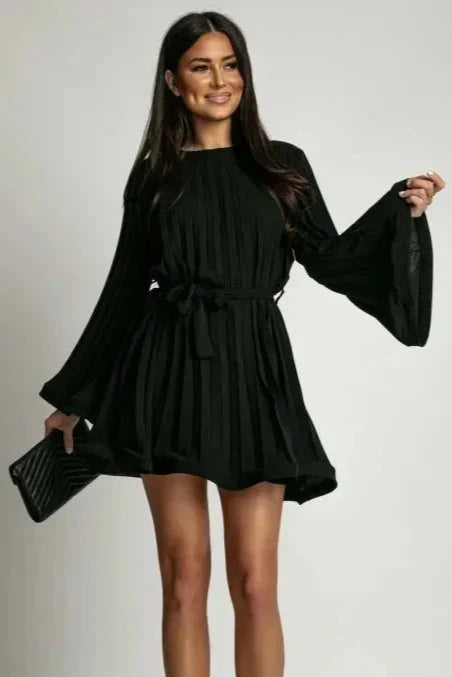 Jessie | Graceful Pleated Dress