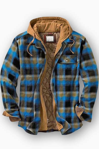 Isaac | Patchwork Check Jacket