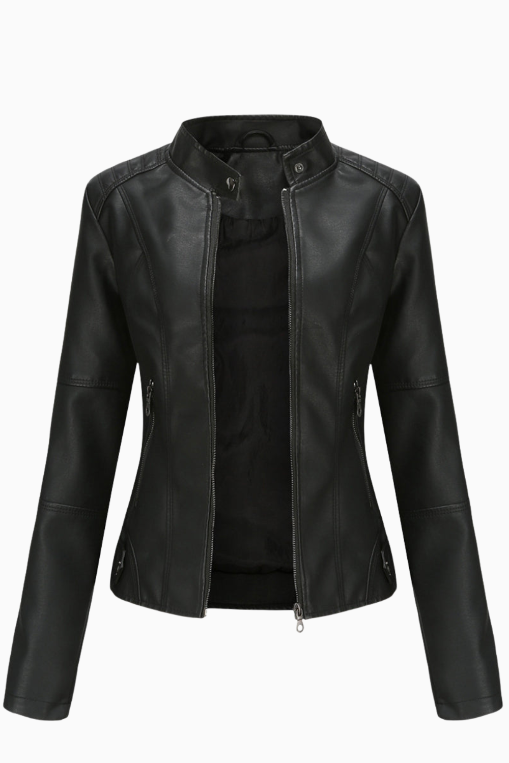 Jillian | Elegant Leather Jacket