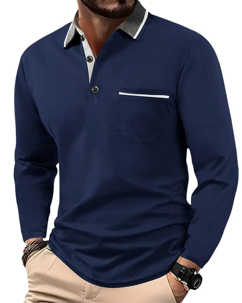 Sorin I Classic Polo with Long Sleeves