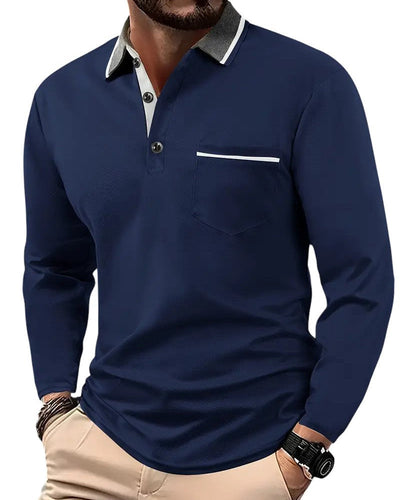 Sorin I Classic Polo with Long Sleeves
