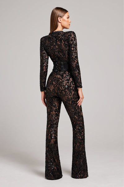 Luna | Statement Sequin Jumpsuit