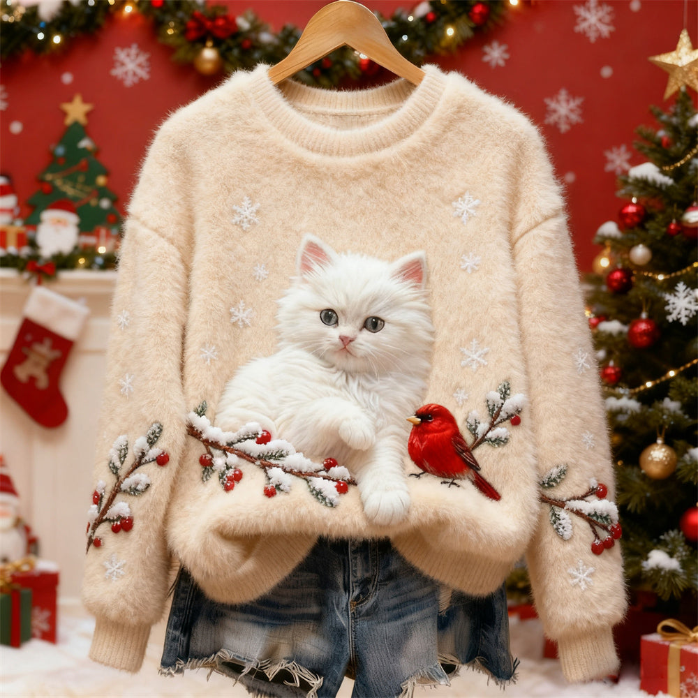 Snowy Kitty Winter Sweater™ 2025