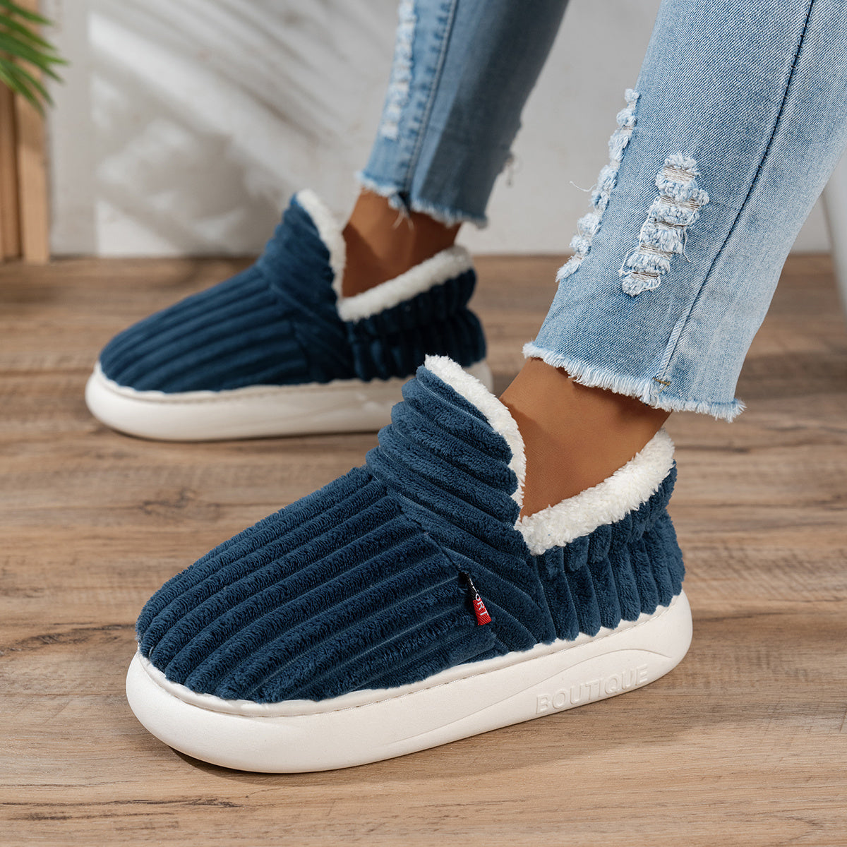 CozyStep – Plush Home Slippers