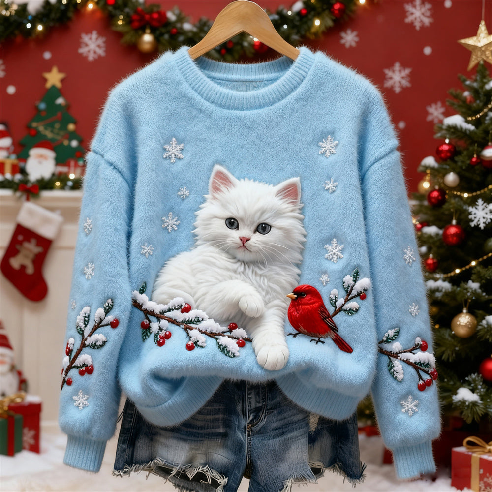 Snowy Kitty Winter Sweater™ 2025