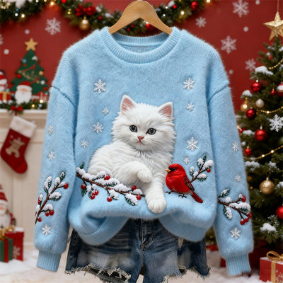 Snowy Kitty Winter Sweater™ 2025
