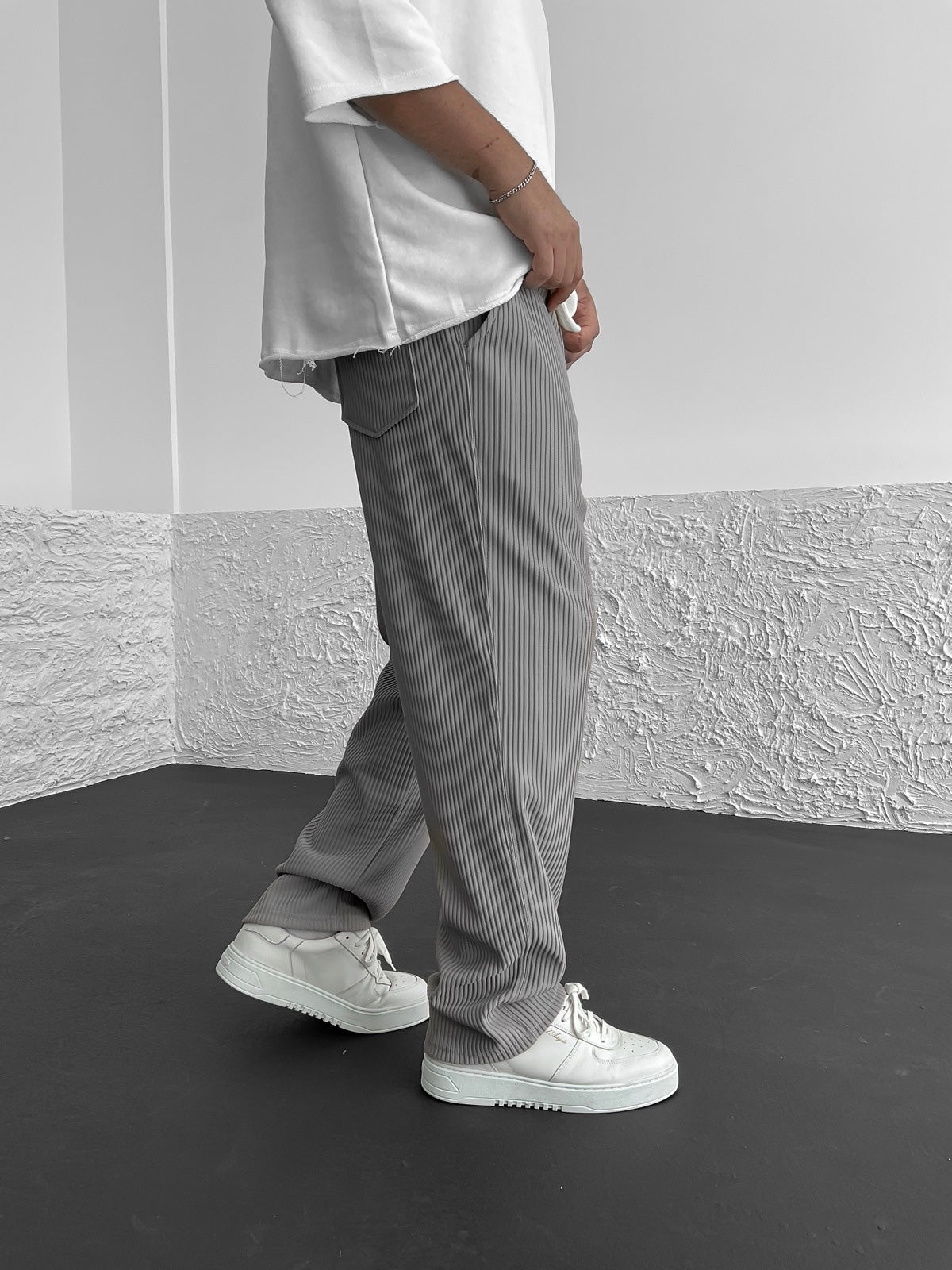 Dante | Soft Ribbed Pants