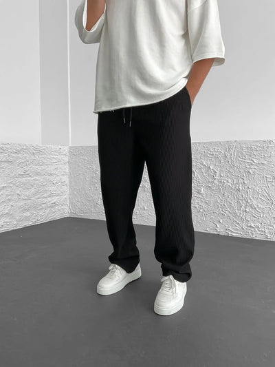 Dante | Soft Ribbed Pants