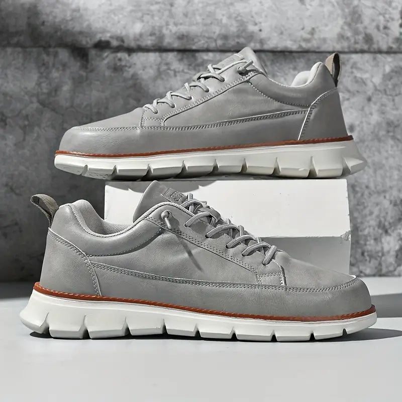 Vittorio Flexi Leather Sneakers