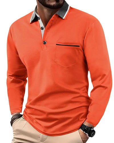 Sorin I Classic Polo with Long Sleeves
