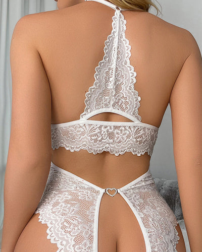 Valentina™ | Lace Lingerie with Open Detail