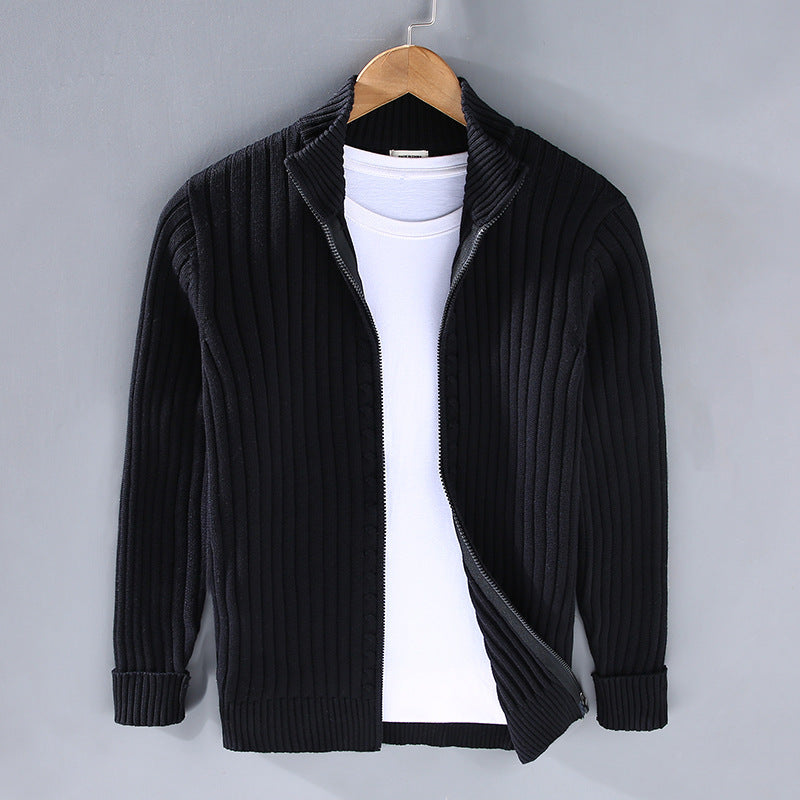 Giovanni | Knitted Cardigan with Zipper