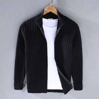 Giovanni | Knitted Cardigan with Zipper