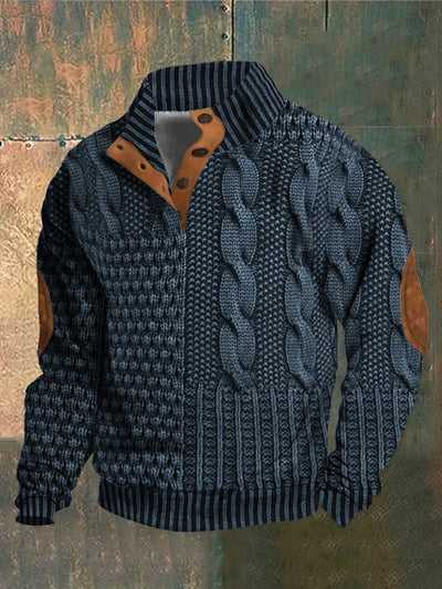 Elric™ | Knitted Sweater with Pattern