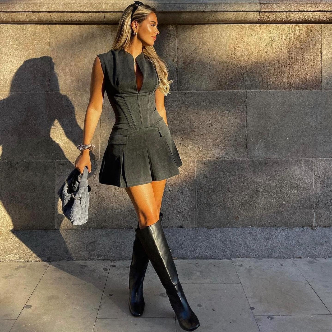 Braelyn | Structured Mini Dress