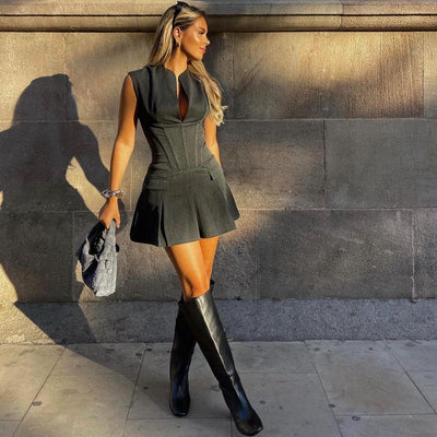 Braelyn | Structured Mini Dress