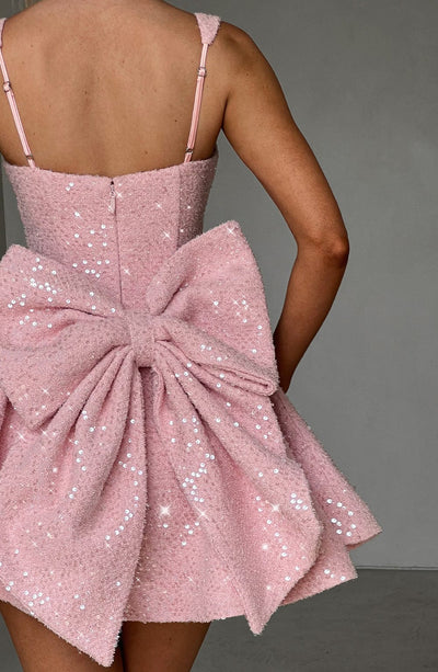 Romy | Dazzling Bow Dress
