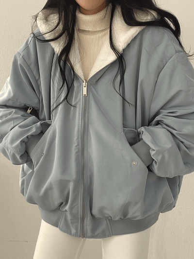 Grace - Stylish Oversized Bomber Jacket