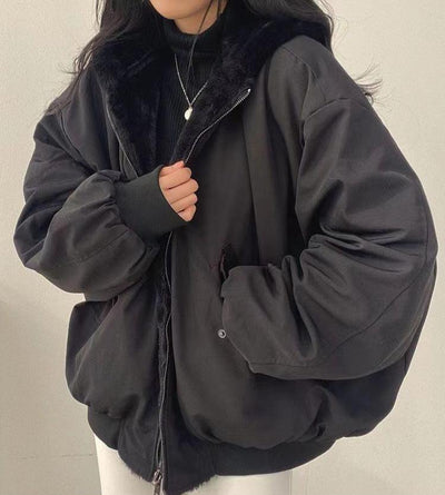 Grace - Stylish Oversized Bomber Jacket
