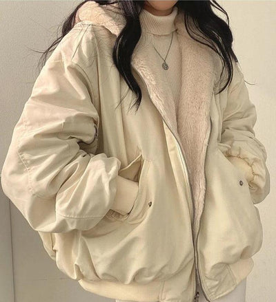 Grace - Stylish Oversized Bomber Jacket