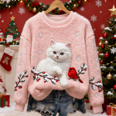 Snowy Kitty Winter Sweater™ 2025
