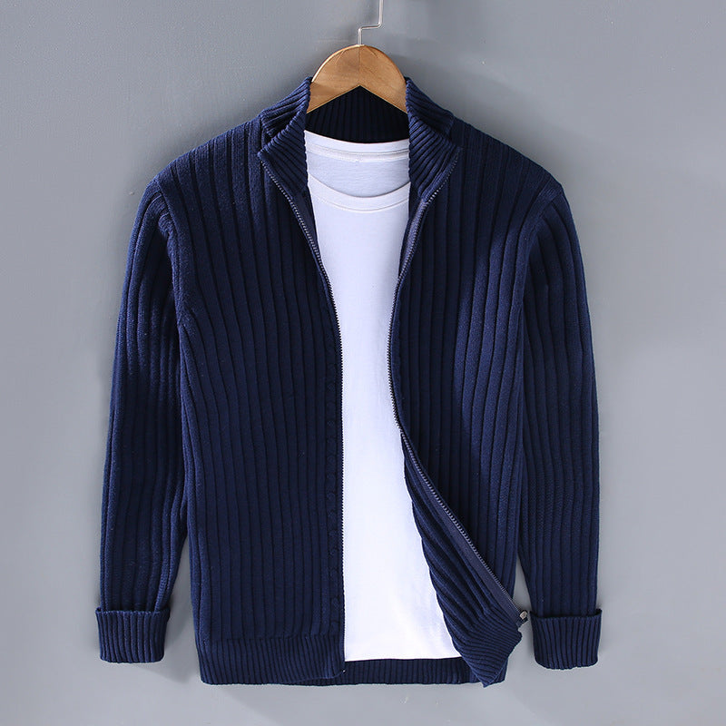 Giovanni | Knitted Cardigan with Zipper