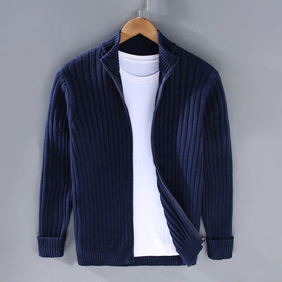 Giovanni | Knitted Cardigan with Zipper