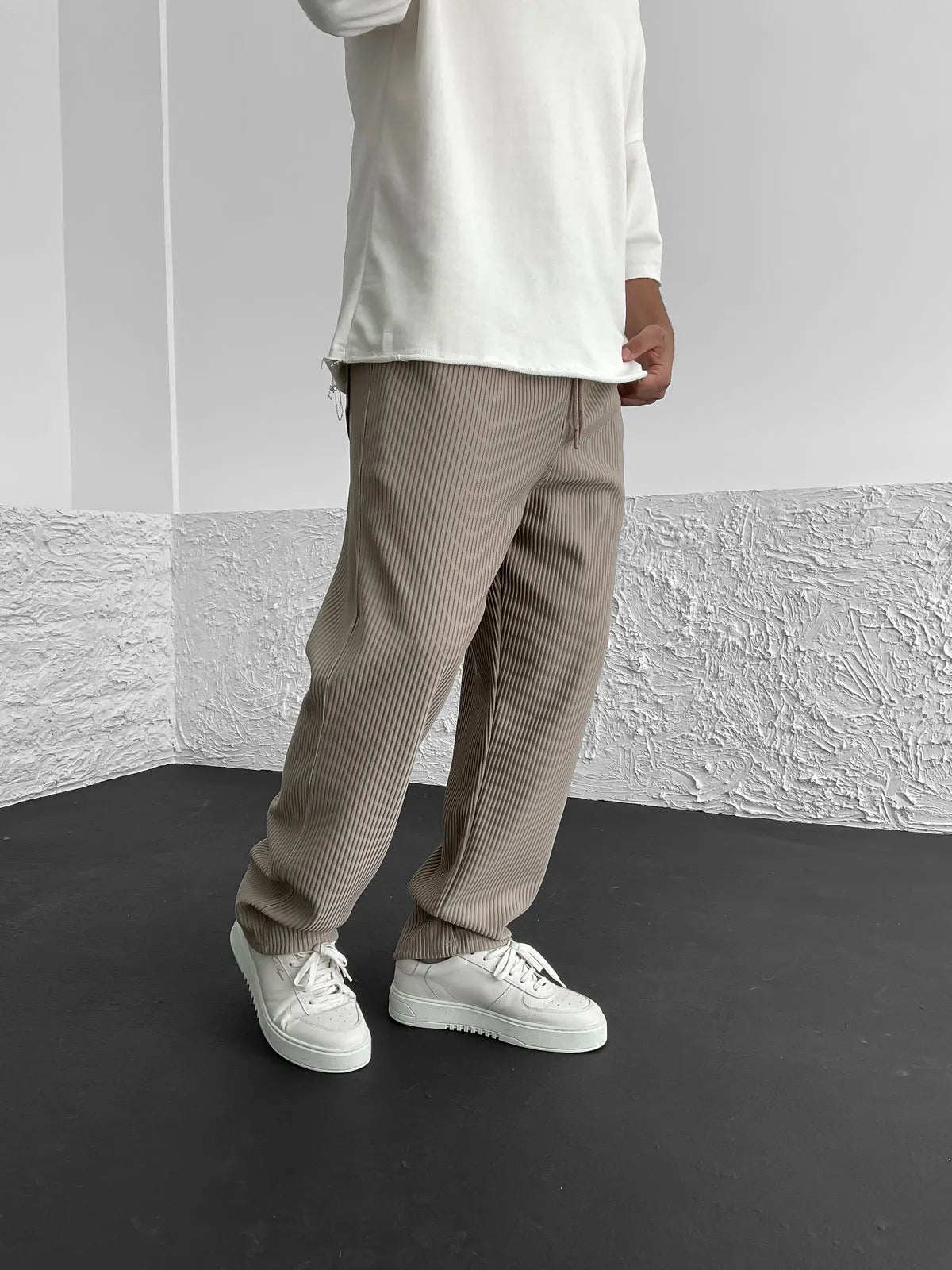 Dante | Soft Ribbed Pants