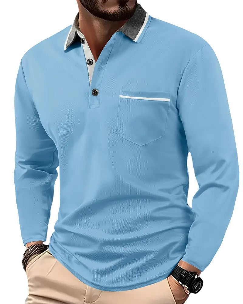 Sorin I Classic Polo with Long Sleeves