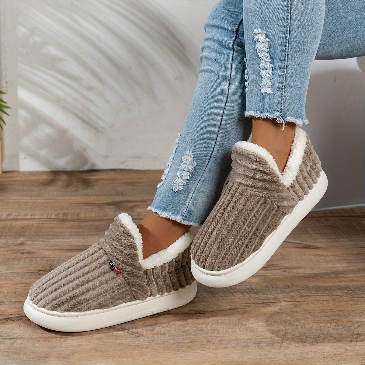 CozyStep – Plush Home Slippers