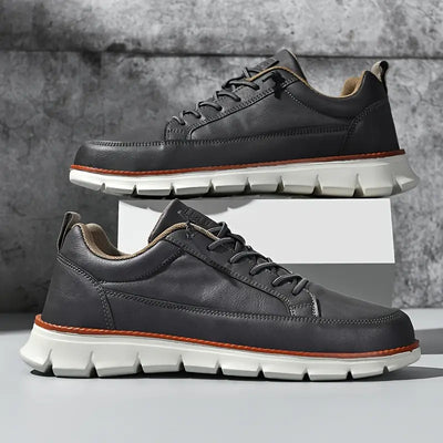 Vittorio Flexi Leather Sneakers