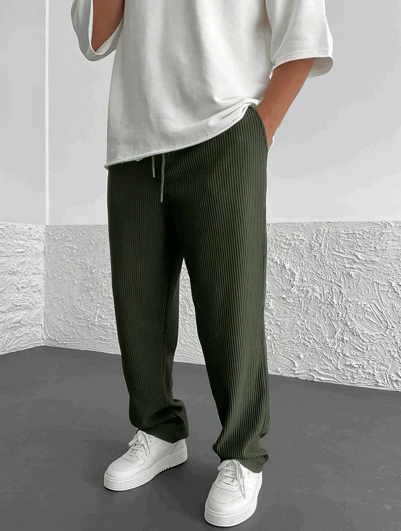 Dante | Soft Ribbed Pants