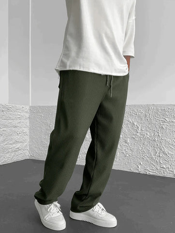Dante | Soft Ribbed Pants