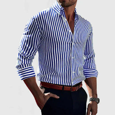 Stefan™ | Elegant Striped Shirt