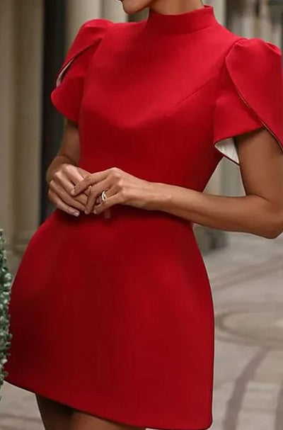 Sally - Mini Dress with Bow