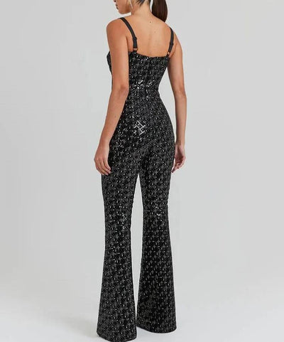 Avah - Glamorous Sequin Jumpsuit