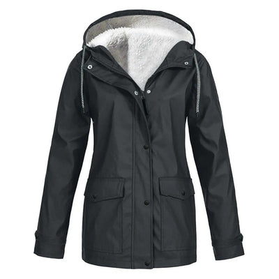 Sophie - Windproof Hooded Rain Jacket (Plus Size Available)